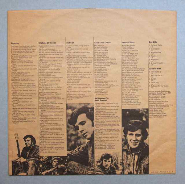 Don McLean : Tapestry (LP, Album, RE)