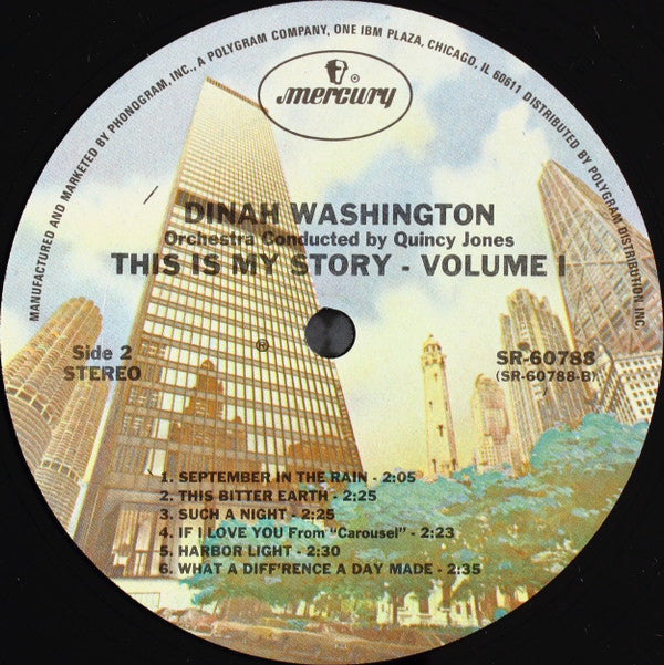 Dinah Washington : Golden Hits Volume One (LP, Comp, RE)