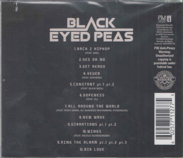 Black Eyed Peas : Masters Of The Sun Vol. 1 (CD, Album)