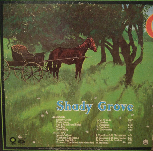 Quicksilver* : Shady Grove (LP, Album, Gat)