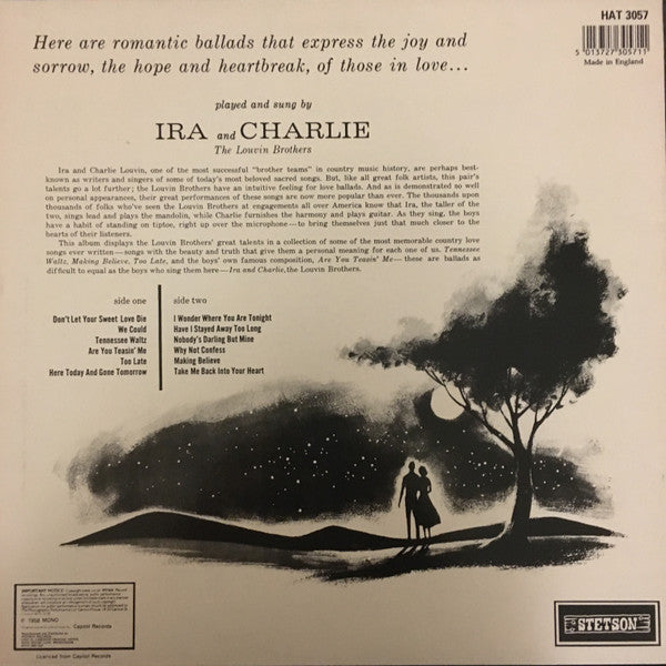 The Louvin Brothers : Ira And Charlie (LP, Album, Mono, RE)