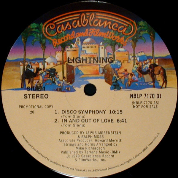 Lightning : Lightning (LP, Album, Promo)