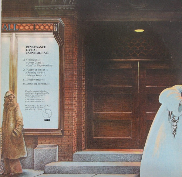 Renaissance (4) : Live At Carnegie Hall (2xLP, Album, Pit)