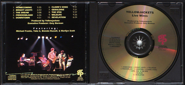 Yellowjackets : Live Wires (CD, Album, Club)