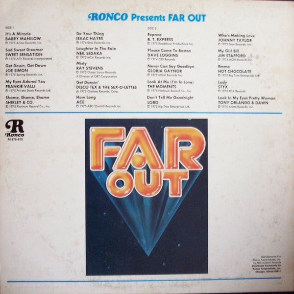 Various : Far Out (LP, Comp, Ind)