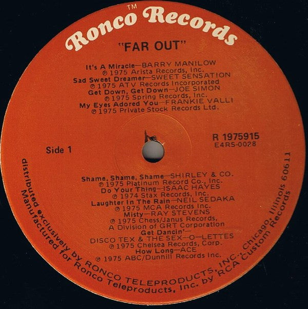 Various : Far Out (LP, Comp, Ind)