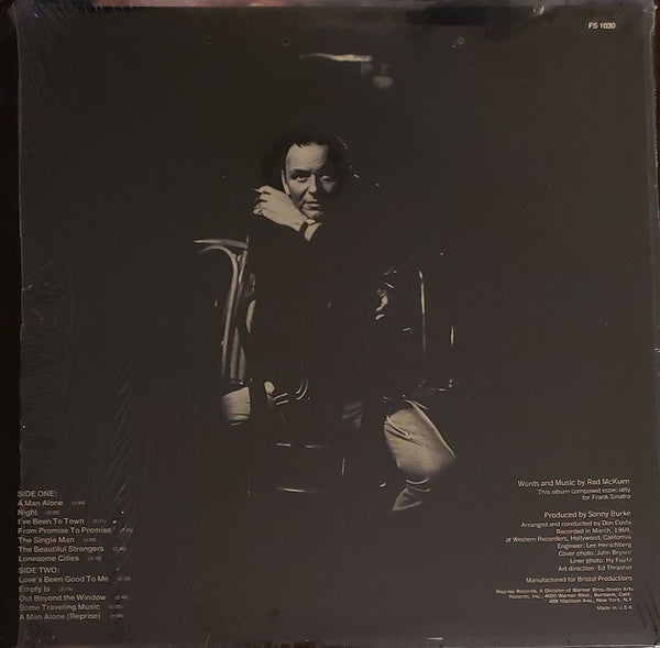 Frank Sinatra : A Man Alone (LP, Album, San)
