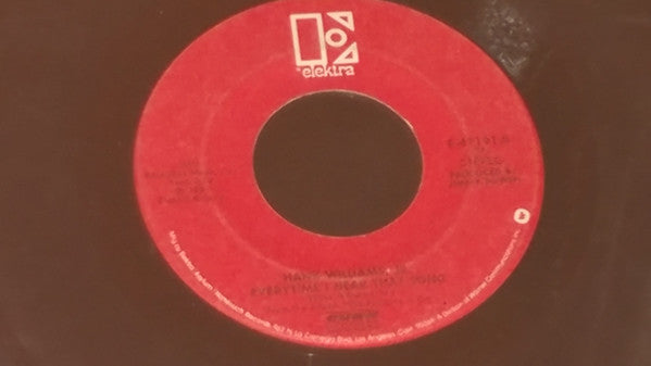Hank Williams Jr. : All My Rowdy Friends (Have Settled Down) / Everytime I hear That Song (7", Single, SP)