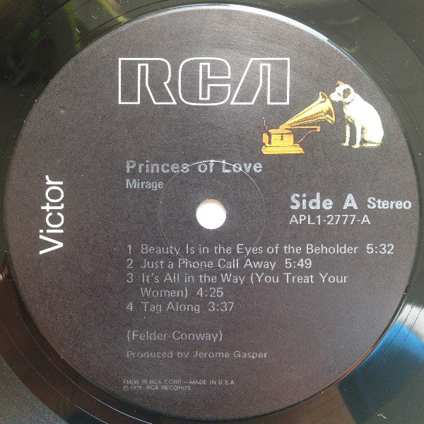 Mirage (26) : Princes Of Love (LP, Album)