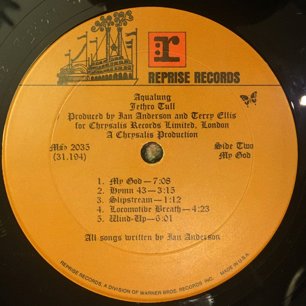 Jethro Tull : Aqualung (LP, Album, Ter)