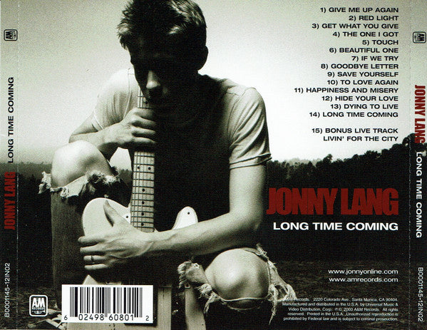 Jonny Lang : Long Time Coming (CD, Album, RE)
