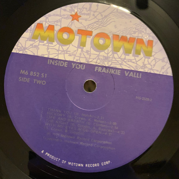 Frankie Valli : Inside You (LP, Album)