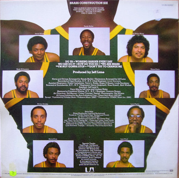 Brass Construction : Brass Construction 6 (LP, Album)