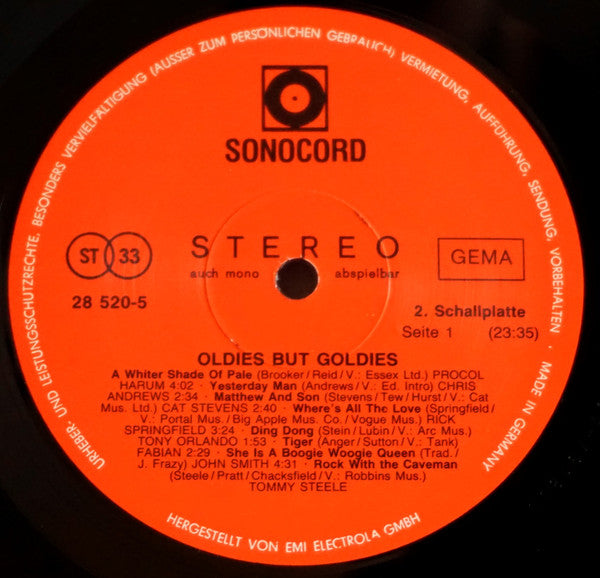 Various : Oldies But Goldies (2xLP, Comp)