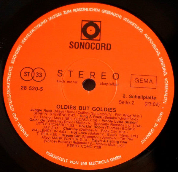Various : Oldies But Goldies (2xLP, Comp)