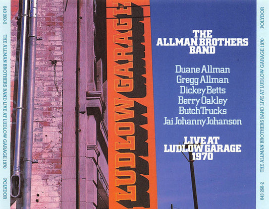 The Allman Brothers Band : Live At Ludlow Garage 1970 (2xCD, Album, RM)