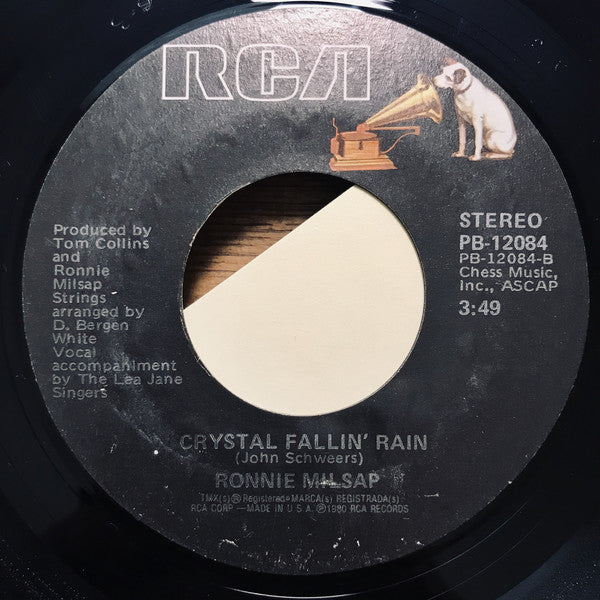 Ronnie Milsap : Smoky Mountain Rain (7", Single, Styrene, Ind)