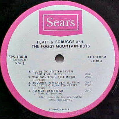 Flatt & Scruggs : Foggy Mountain Breakdown (LP, Album, RE)