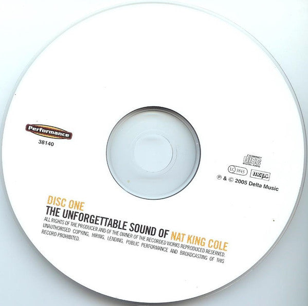 Nat King Cole : The Unforgettable Sound Of Nat King Cole (2xCD, Comp)