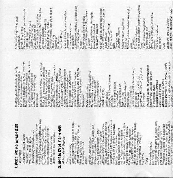 Buckshot LeFonque : Music Evolution (CD, Album)