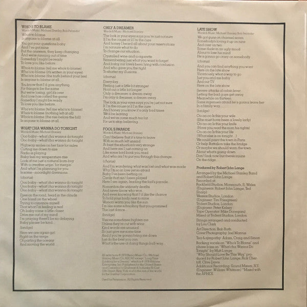 Michael Stanley Band : Cabin Fever (LP, Album, PRC)