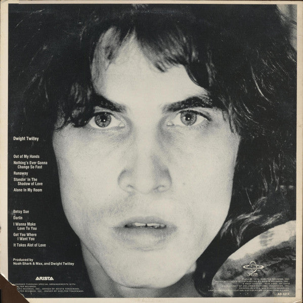 Dwight Twilley : Twilley (LP, Album, Pit)