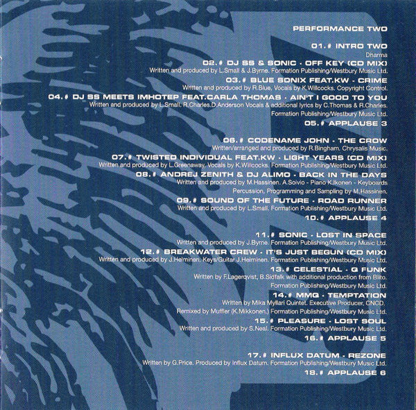 DJ SS : Jazz & Bass Session III (2xCD, Comp, Mixed, Dig)