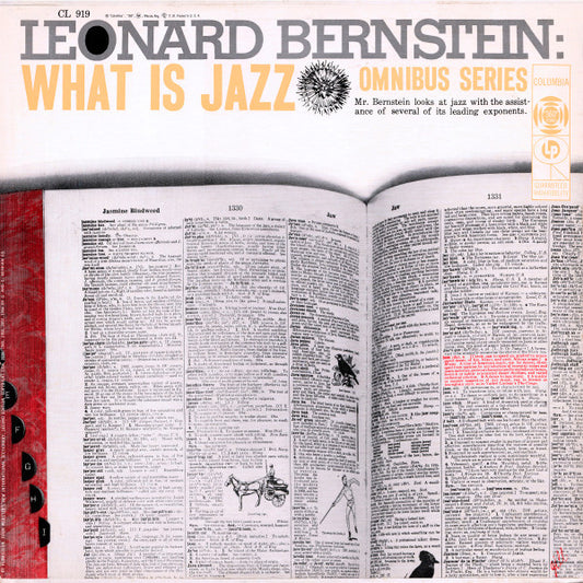 Leonard Bernstein : What Is Jazz (LP, Mono)