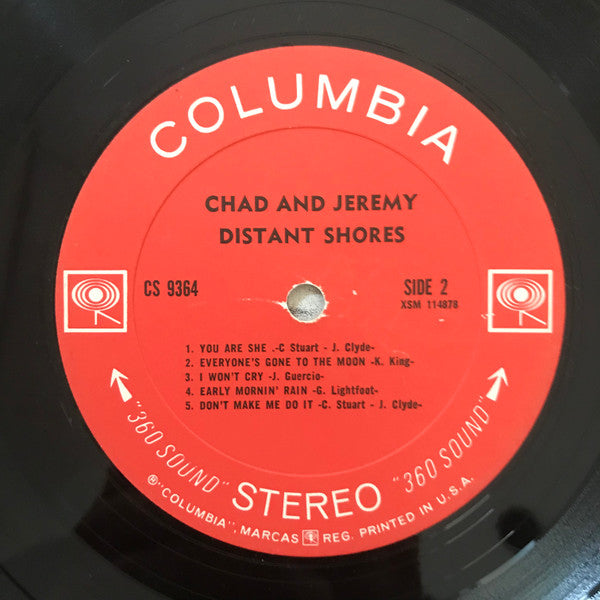 Chad & Jeremy : Distant Shores (LP, Album, Ter)