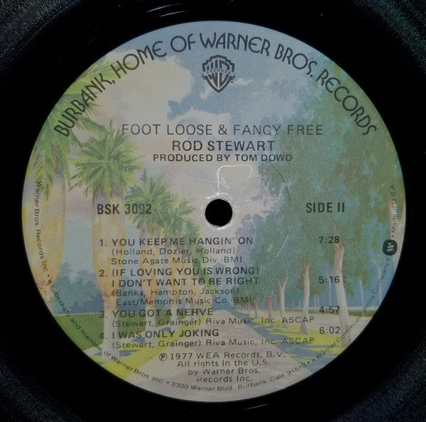 Rod Stewart : Foot Loose & Fancy Free (LP, Album)