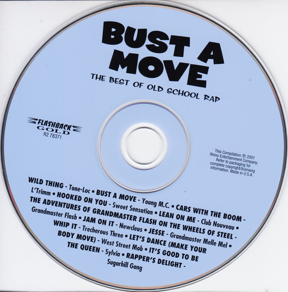 Various : Bust A Move - The Best Of Old School Rap (CD, Comp)