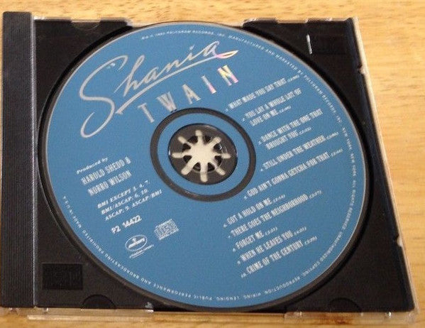 Shania Twain : Shania Twain (CD, Album, Club, RE, CRC)