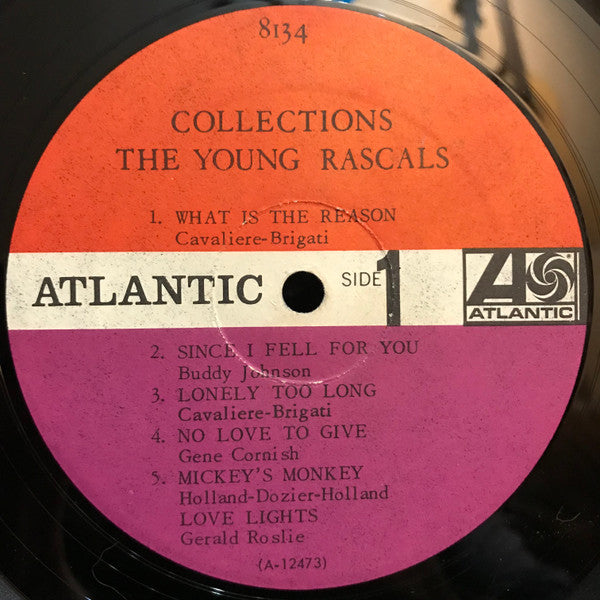 The Young Rascals : Collections (LP, Album, Mono, Pre)