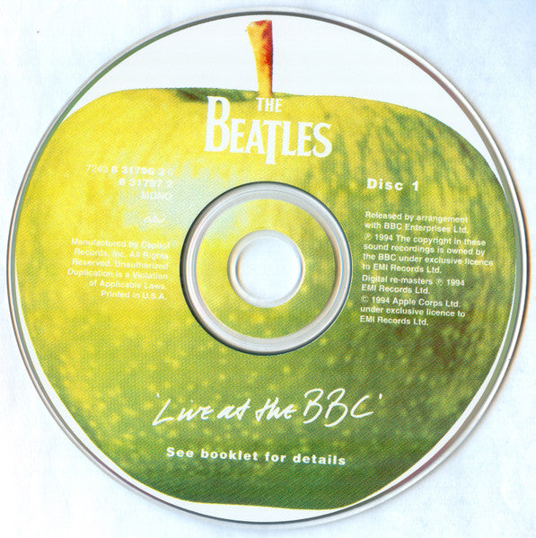 The Beatles : Live At The BBC (2xCD, Comp, Mono, RE, EMI)