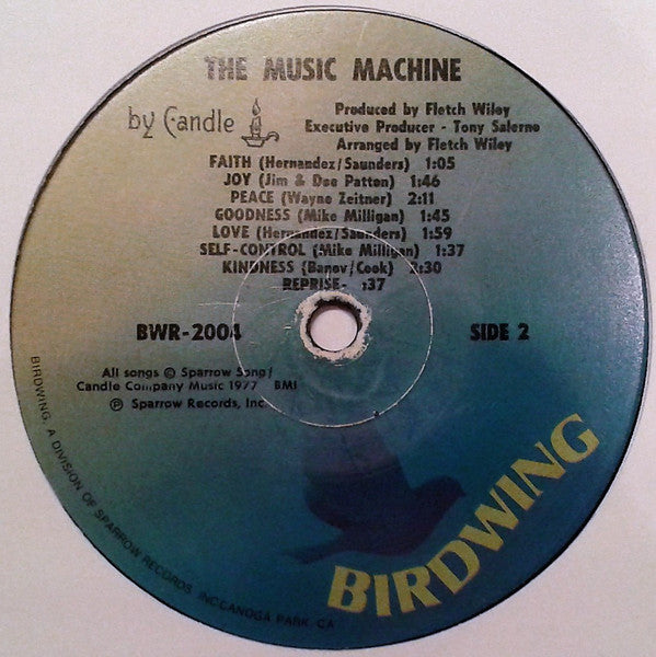 Candle (3) : The Music Machine (LP, Album, Gat)