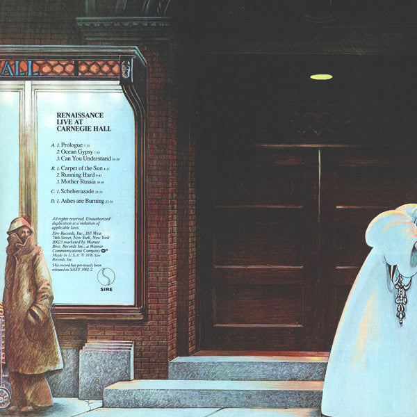 Renaissance (4) : Live At Carnegie Hall (2xLP, Album, RE, Win)