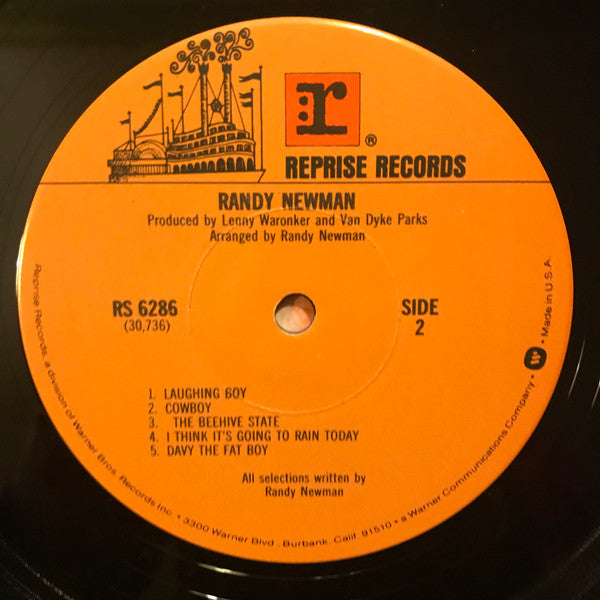 Randy Newman : Randy Newman (LP, Album, RP, Jac)
