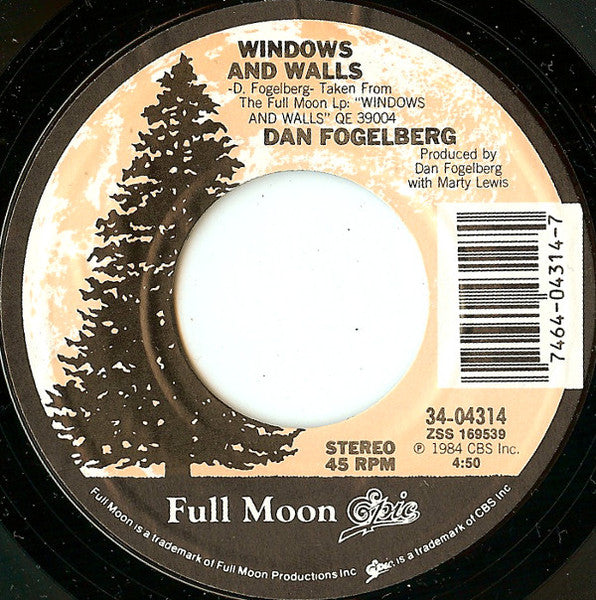 Dan Fogelberg : The Language Of Love / Windows And Walls (7", Single, Styrene, Pit)