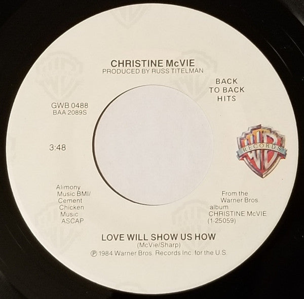 Christine McVie : Got A Hold On Me (7", Single)
