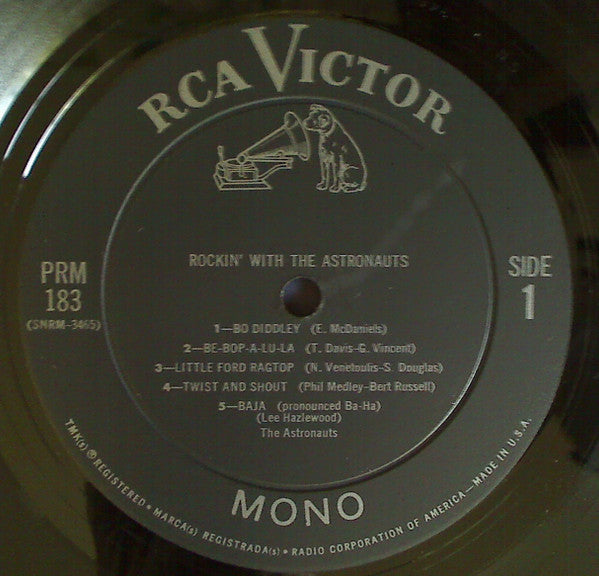 The Astronauts (3) : Rockin' With The Astronauts (LP, Comp, Mono)