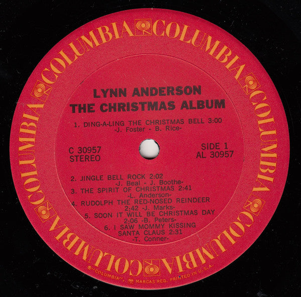 Lynn Anderson : The Christmas Album (LP, Album)