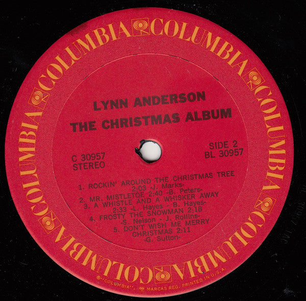 Lynn Anderson : The Christmas Album (LP, Album)