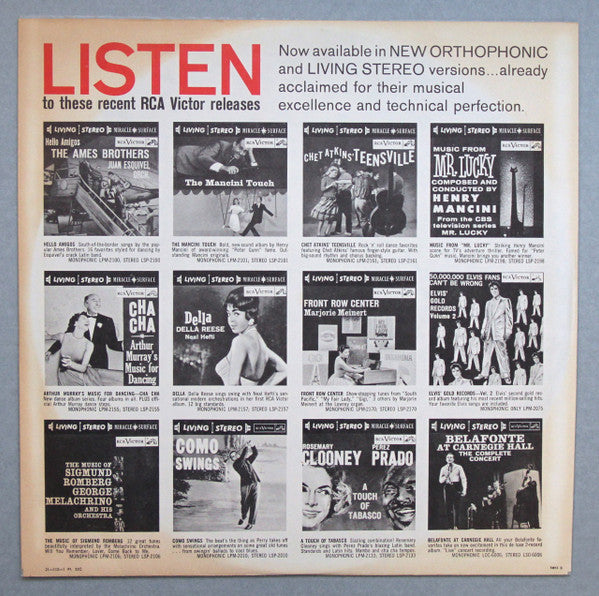 Harry Belafonte : My Lord What A Mornin' (LP, Album, Mono, RP, Ind)