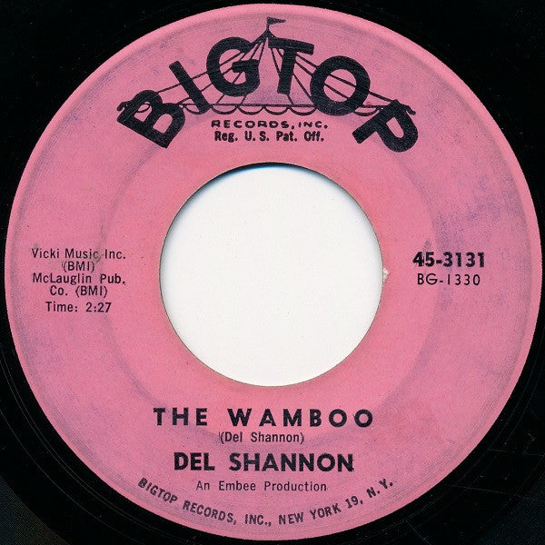 Del Shannon : Little Town Flirt (7", MGM)