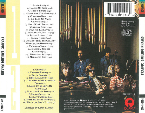 Traffic : Smiling Phases (2xCD, Comp)