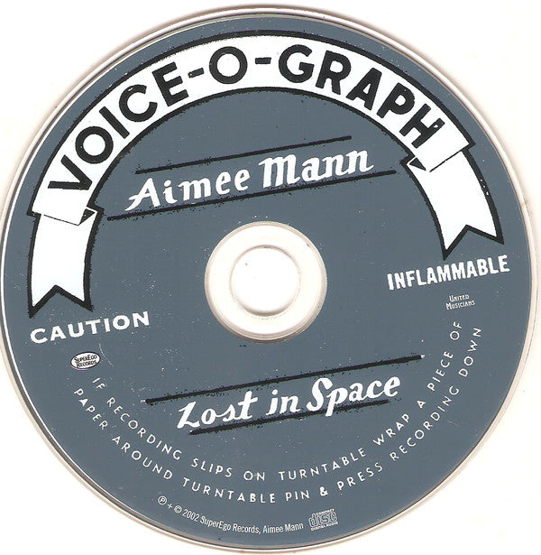 Aimee Mann : Lost In Space (CD, Album)