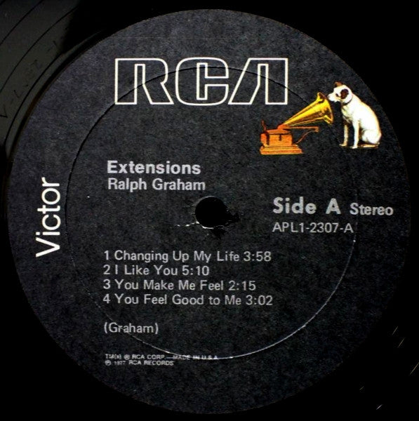 Ralph Graham : Extensions (LP, Album)
