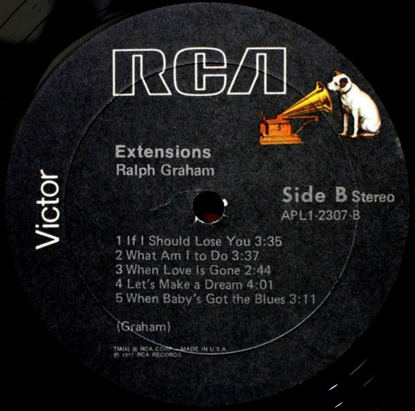 Ralph Graham : Extensions (LP, Album)