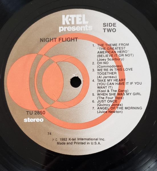 Various : Night Flight (LP, Comp, 74 )