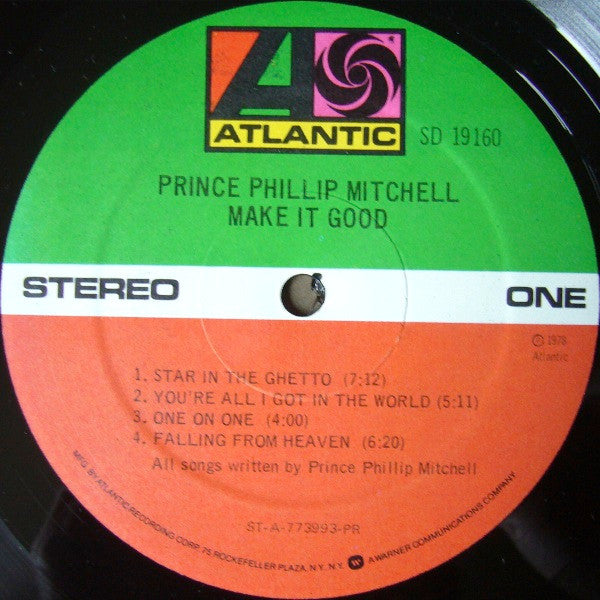 Prince Phillip Mitchell* : Make It Good (LP, Album, PR )